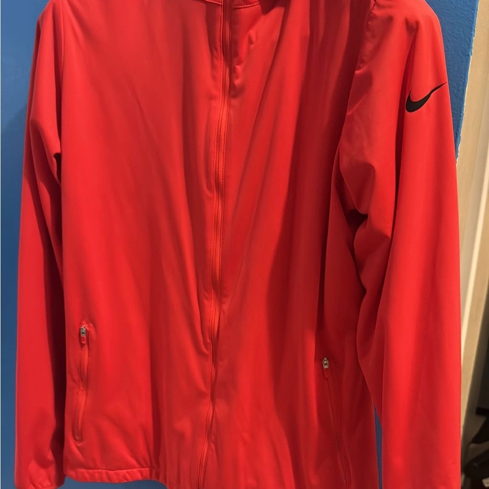 Nike Golf Vibrant Red Pullover